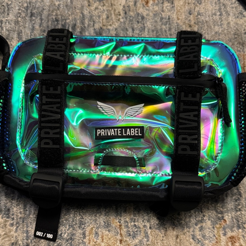 Private Label Iridescent Shoulder Bag